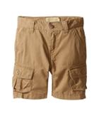Lucky Brand Kids Heritage Cargo Shorts In Twill (little Kids/big Kids) (khaki) Boy's Shorts