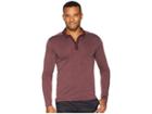 Nike Golf Dry Polo Long Sleeve (burgundy Crush/black) Men's Long Sleeve Pullover