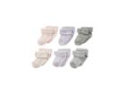Polo Ralph Lauren Ribbed Striped Turncuff Socks 6-pack (infant) (assorted) Women's Crew Cut Socks Shoes