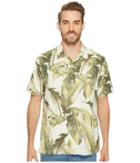 Tommy Bahama Cascara Fronds Shirt (coconut Cream) Men's Clothing