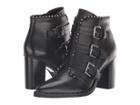 Steve Madden Humble Bootie (black Leather) Women's Boots