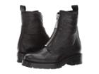 Frye Julie Front Zip (black Polished Soft Full Grain) Women's Boots