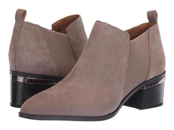 Franco Sarto Arden (iron Satin Nubuck Leather) Women's Shoes