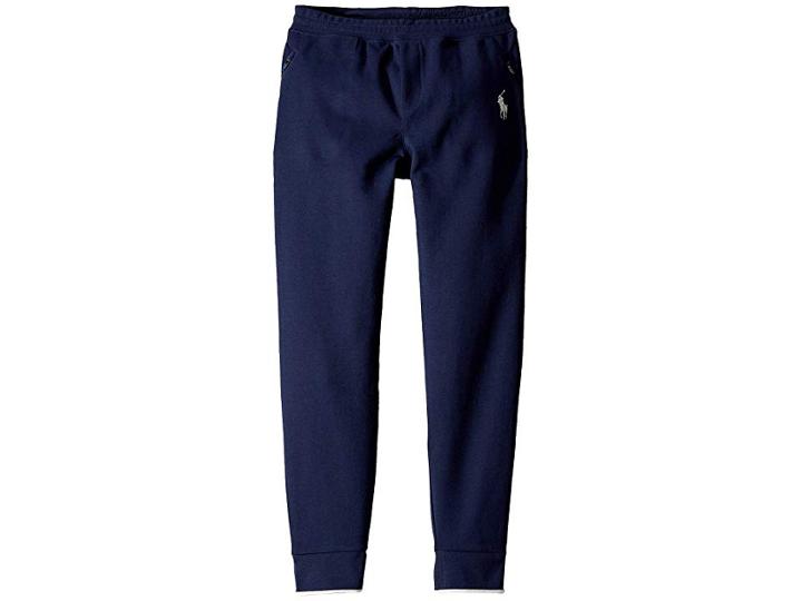Polo Ralph Lauren Kids Double Knit Jogger (big Kids) (french Navy) Boy's Casual Pants