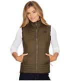 The North Face Mossbud Swirl Vest (new Taupe Green/tnf Black) Women's Vest