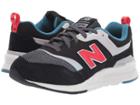 New Balance Kids Pr997hv1 (little Kid) (black/energy Red) Kids Shoes