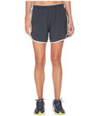 Brooks Go-to 5 Shorts (asphalt/white) Women's Shorts