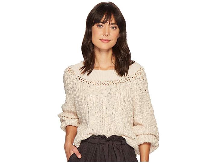 Free People Pandora's Boat Neck (ivory) Women's Clothing