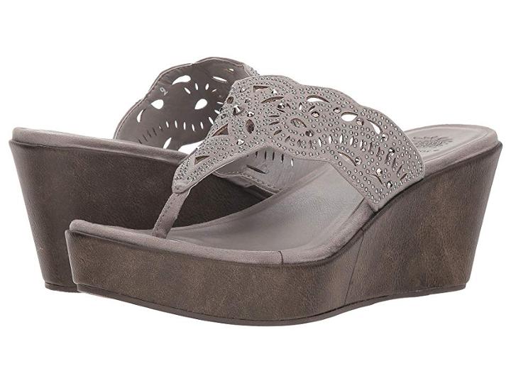 Yellow Box Kristabelle (gray) Women's Sandals