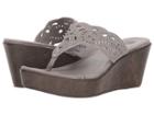 Yellow Box Kristabelle (gray) Women's Sandals