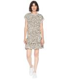 Juicy Couture Knit Jersey Faded Chateau Leopard Dress (faded Chateau Leopard) Women's Dress
