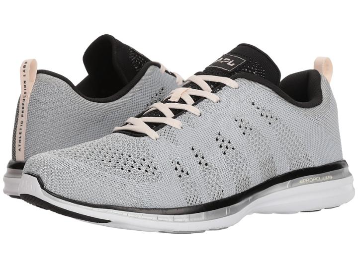 Athletic Propulsion Labs (apl) Techloom Pro (metallic Silver/black/nude) Men's  Shoes