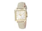 Timex Style Elevated Classic Straps And Bracelets (gold/white 1) Watches