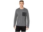 Mountain Hardwear Mainframe Crew Long Sleeve Shirt (shark) Men's Long Sleeve Pullover