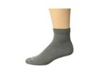 Drymax Sport Hiking 1/4 Crew 1-pair (foliage Green/anthracite) Women's Crew Cut Socks Shoes