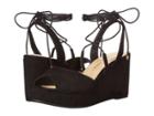 Chinese Laundry Cindy (black Microsuede) Women's Wedge Shoes