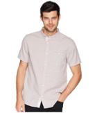 Quiksilver Waterfalls Short Sleeve Top (vineyard Wine) Men's Short Sleeve Button Up