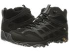 Merrell Moab Fst Mid Waterproof (noire) Men's Lace Up Casual Shoes