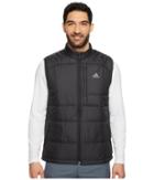Adidas Golf Climaheattm Primaloft(r) Full Zip Vest (black) Men's Vest
