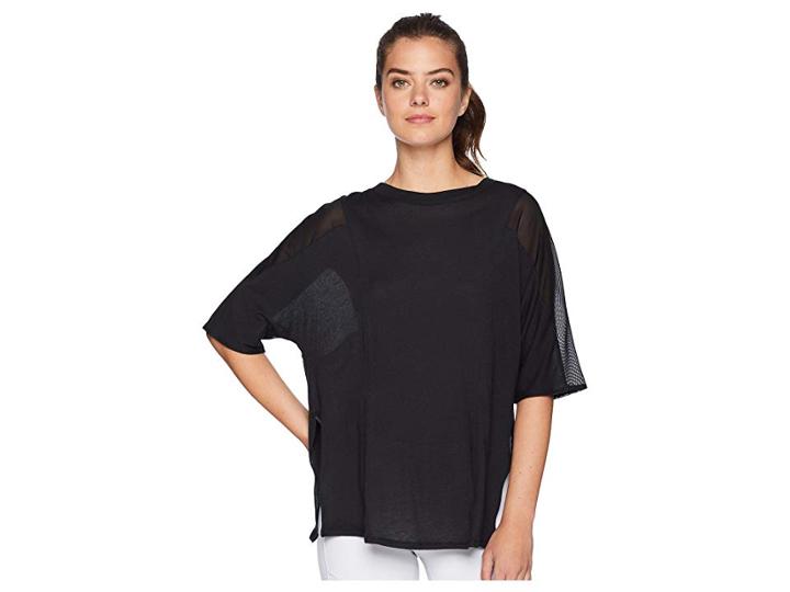 Alo Shore-line Short Sleeve (black) Women's T Shirt
