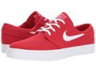 Nike Sb Zoom Stefan Janoski Canvas (university Red/white) Men's Skate Shoes