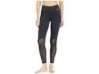 Nike One Sport Distort Graphic 7/8 Tight (black/black/white) Women's Casual Pants