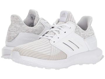 Adidas Kids Rapidarun Knit (little Kid) (grey/white) Kids Shoes