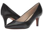 Cole Haan Harlow Pump 65mm Ii (black Leather) Women's Shoes