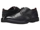 Florsheim Casey Wingtip Oxford (black Smooth) Men's Lace Up Wing Tip Shoes