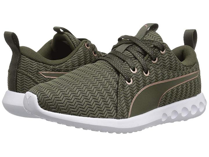 Puma Carson 2 Metallic (olive Night/rose Gold) Women's Shoes