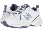 New Balance Wx608v4 (white/purple) Women's Walking Shoes