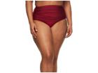 Miraclesuit Cat Walk Norma Jean Retro Bottom (pompei Red) Women's Swimwear