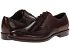 Stacy Adams Garrison (brown Leather) Men's Lace Up Wing Tip Shoes