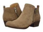 Lucky Brand Basel (dark Mushroom) Women's Zip Boots