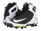 Nike Kids Alpha Huarache Keystone Mid Bg (toddler/little Kid/big Kid) (black/white/white/wolf Grey) Kids Shoes