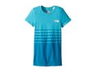 The North Face Kids Round N Round Tee (little Kids/big Kids) (blue Curacao/tnf White (prior Season)) Girl's T Shirt