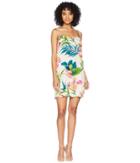 Billabong Night Twist Dress (white Cap) Women's Dress