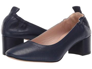 Summit By White Mountain Vittoria Heel (navy Leather) Women's Shoes