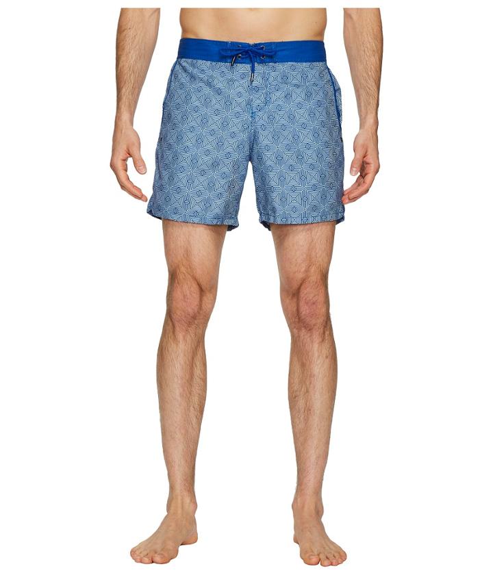 Mr. Swim Maze Chuck Swim Trunks (navy) Men's Swimwear