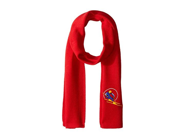 Polo Ralph Lauren Retro Skier Scarf (rl 2000 Red) Scarves