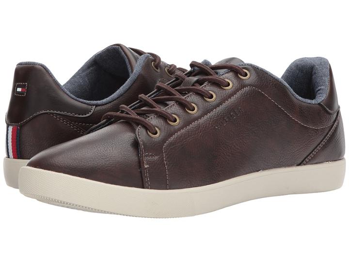 Tommy Hilfiger Toris (dark Brown) Men's Shoes