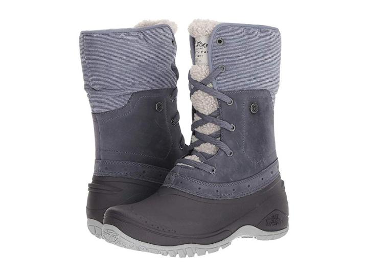 The North Face Shellista Roll-down (grisaille Grey/weathered Black) Women's Cold Weather Boots