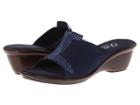 Onex Andi (navy Elastic) Women's Slide Shoes