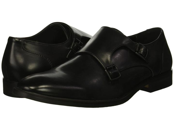 Kenneth Cole Unlisted Dinner Monk (black) Men's Shoes