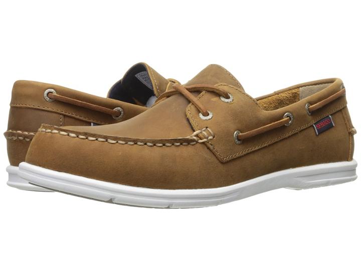 Sebago Litesides Two Eye (medium Brown Leather) Men's Shoes