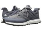 Adidas Golf Crossknit Boost (mid Grey/onix/ftwr White) Men's Golf Shoes