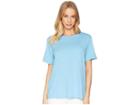 Richer Poorer Crew Pocket Tee (blue) Women's T Shirt