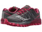Saucony Peregrine 7 (grey/berry) Women's Shoes