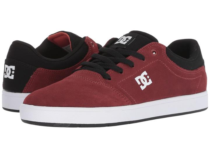 Dc Crisis (dark Red) Men's Skate Shoes