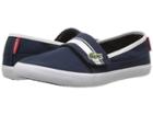 Lacoste Kids Marice 118 1 (little Kid) (navy/white) Kid's Shoes